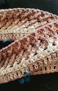 Mein Muster für den Seelenwärmer.